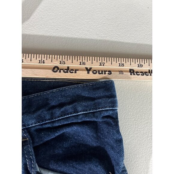 Unifirst Jeans Men's size 34x32 Carpenter Straight Leg 100% Cotton Blue Denim - Picture 6 of 10